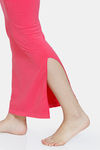 Zivame All Day Seamless Mermaid Saree Shapewear With Removable Drawcord - Dark Pink — thumbnail 7